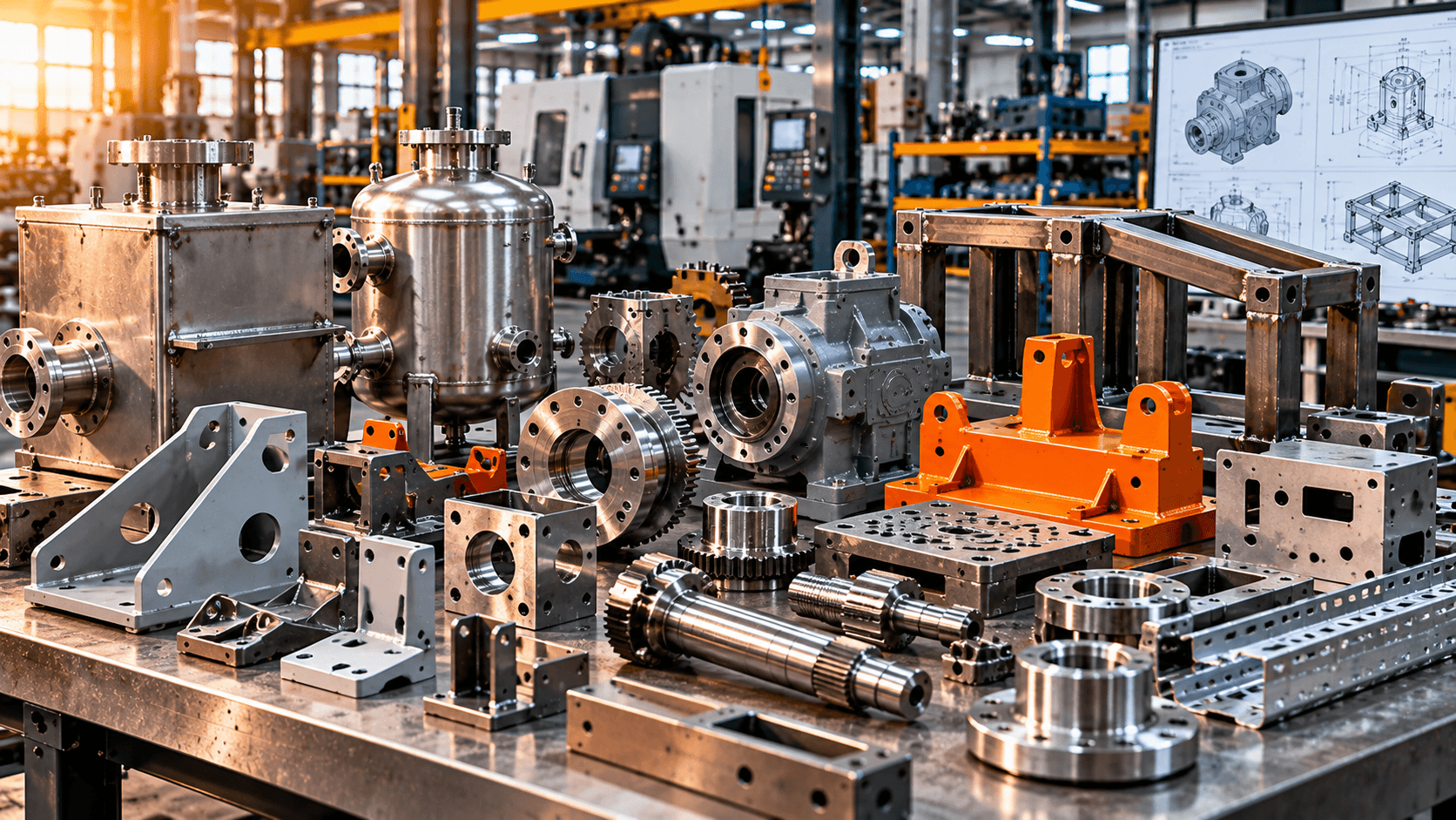 Customised Manufacturing & Design industrial products