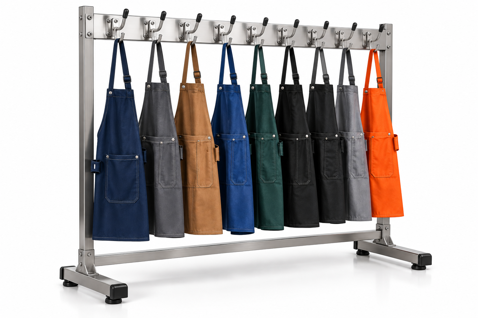 Apron Holder Racks — Customised Manufacturing & Design