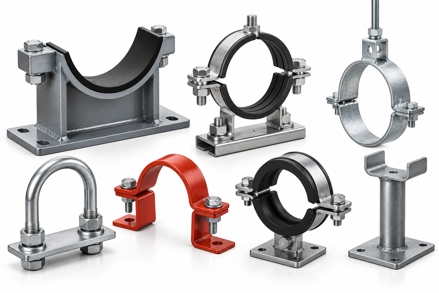 Pipe Supports & Clamps — Customised Manufacturing & Design