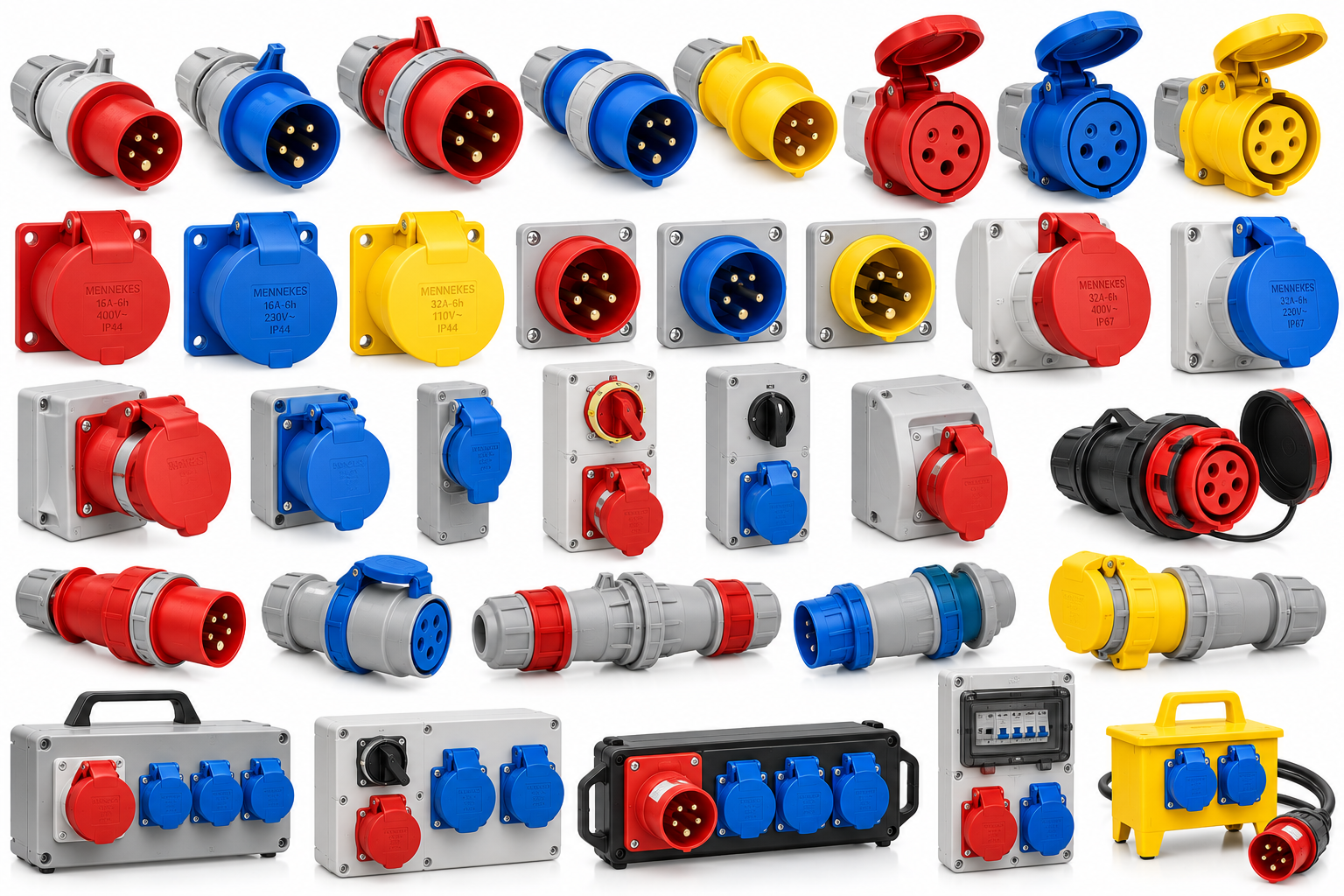 Industrial Plugs & Sockets — Electrical Products