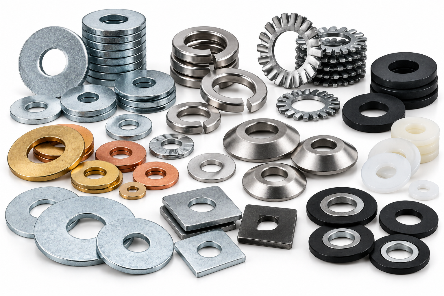 Washers — Nuts, Bolts & Fasteners